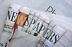 Unique Newspapers background photo