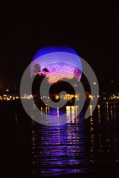 Sphere at spaceship earth at Epcot Center Disney World