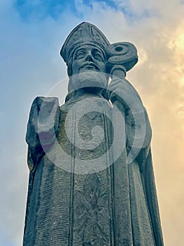 Statue of Saint Patrick at Down Patrick Head