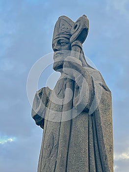 Statue of Saint Patrick at Down Patrick Head