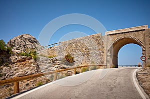 Picture of a stone overpass, Mallorca, Spain