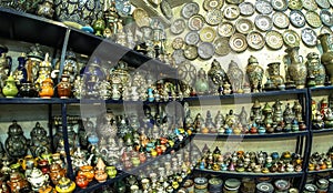 China Souvenir In Fez Medina in Morocco