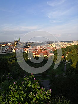 Beatiful view in praha