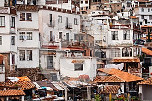 Picture of Taxco, Guerrero a colorful town in Mexico. photo