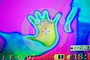 Picture of thermal imager