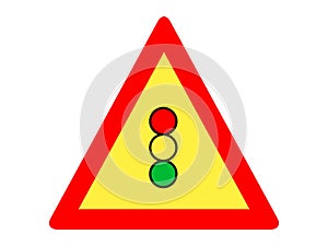 Picture of a traffic sign icon