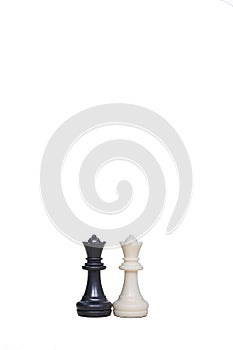 Picture of two chess pawns