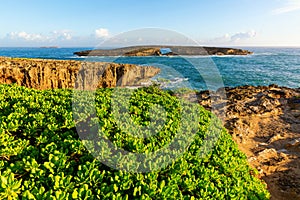 View at Laie Point on Oahu, Hawaii