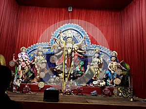 Picture was taken at the time of Durga Puja...