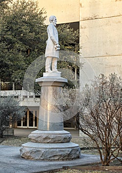 Statue Jefferson Davis, The Confederate War Memorial in Dallas, Texas