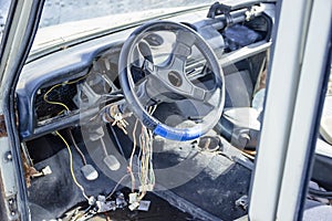 Car Broken Down in Countryside