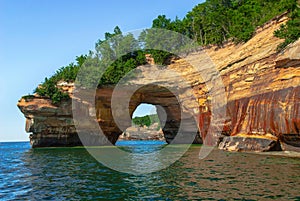 Pictured Rocks National Lakeshore. Michigan, USA.