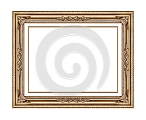 Pictureframe isolated on white