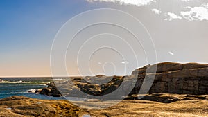 Pictures show Verdens Ende on the island of Tjome in Norway, scandinavia