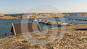 Pictures show Verdens Ende on the island of Tjome in Norway, scandinavia