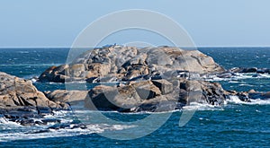 Pictures show Verdens Ende on the island of Tjome in Norway, scandinavia