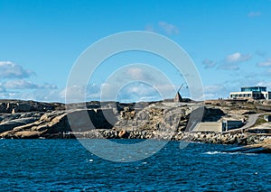 Pictures show Verdens Ende on the island of Tjome in Norway, scandinavia