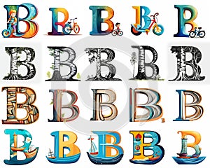 pictures of words starting with B letter