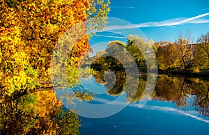 Picturesque autumn landscape