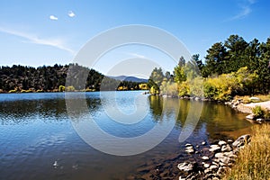 Picturesque autumn landscape