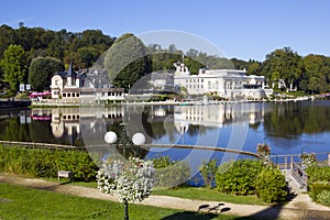 Picturesque Bagnoles de l`Orne, France