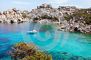 Picturesque beach in Sardinia