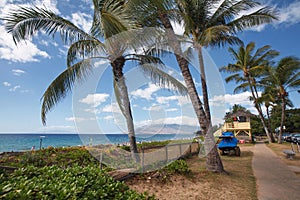 The picturesque Charley Young Beach in Kihei, Maui