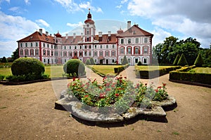 Picturesque chateau with beautiful garden