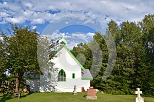 Picturesque Church in Rural Ontario, Canada