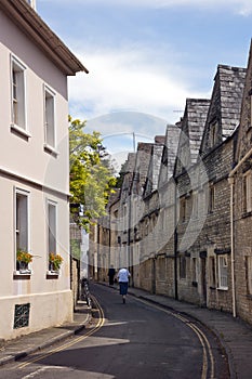 Picturesque Cirencester`s quaint old streets