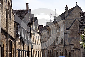 Picturesque Cirencester`s quaint old streets