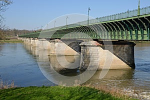 Picturesque city of Briare in Loiret