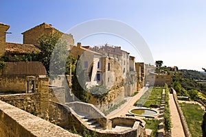 Picturesque city landscape of Luberon photo