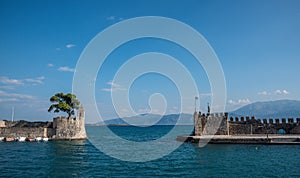 Picturesque city of Nafpaktos, Mainland Greece