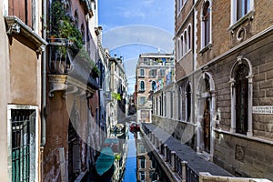 Picturesque cityscape in Venice