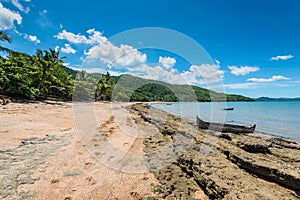 Picturesque coast, Nosy Be, Madagascar