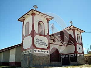 Chapel Saint Toribio de Mogrovejo, left view, Toribio de Mogrovejo neighborhood, Chachapoyas, Peru, South America photo