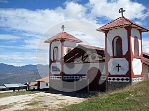 Chapel Saint Toribio de Mogrovejo, right view, Toribio de Mogrovejo neighborhood, Chachapoyas, Peru, South America photo