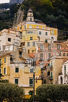 Picturesque corner. Amalfi. Italy