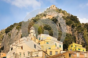 Picturesque corner. Amalfi. Italy