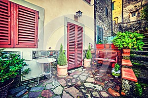 Picturesque corner in Montecatini