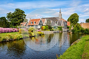 Picturesque De Rijp village, Netherlands