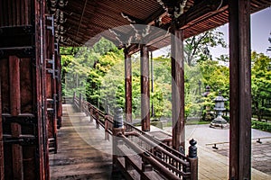 The picturesque Eikando temple and grounds, Kyoto, Kansai Region, Japan