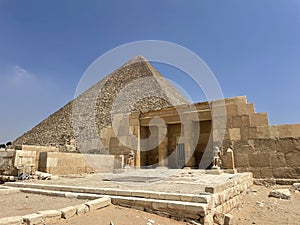 Giza Plateau Pyramids Egypt Africa