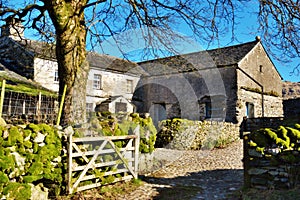 Picturesque Farmyard And Barn