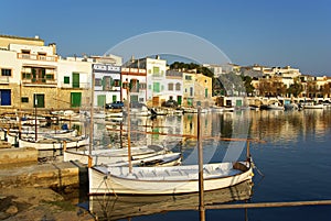 Picturesque fishermen village