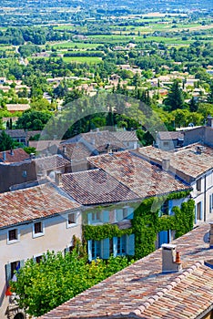 Picturesque French Provence countryside houses