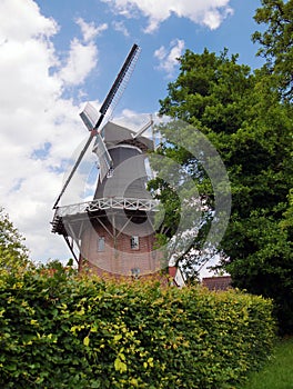 Picturesque German windmill