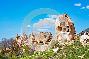 Picturesque GÃ¶reme open air museum Turkey