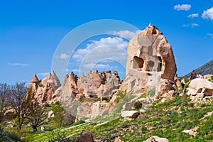 Picturesque GÃ¶reme open air museum Turkey